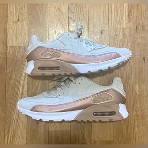 Rose gold/beige Airmax 90
